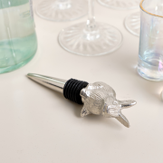 Silver Rabbit Shaped Bottle Stopper