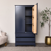 Large Navy Blue Pantry/Storage Closet