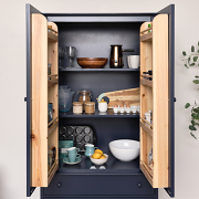 Large Navy Blue Pantry/Storage Closet