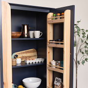 Large Navy Blue Pantry/Storage Closet