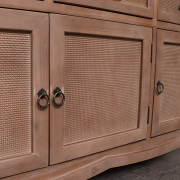 Wooden 3 Drawer Sideboard - Hessian Range