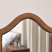 Dark Wood Triple Dressing Table Mirror - Ashwell Range