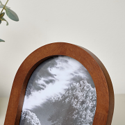 Wooden Arched Portrait Photo Frame - 5 x 7