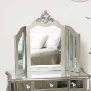 Mirrored Dressing Table and Vanity Mirror - Tiffany Range