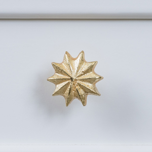 Gold Star Shaped Drawer Knob