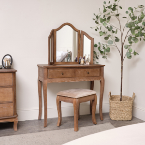 Dressing Table & Stool Set - Ashwell Range