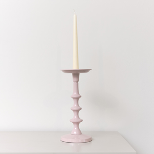 Pink Candle Holder - 26.5cm